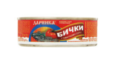 Бички в томатному соусі ДАРИНКА 240 г